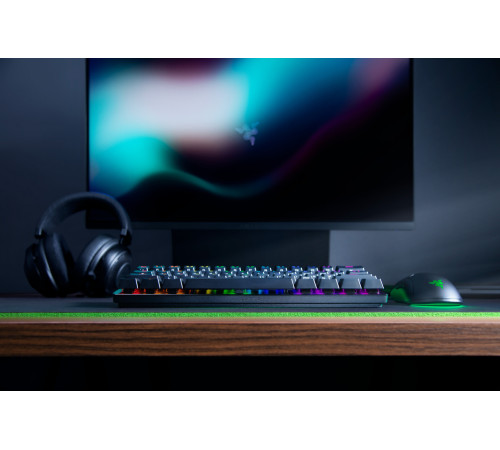Ігрова клавіатура Razer Huntsman Mini Mercury Edition Purple Switch US Layout (RZ03-03390300-R3M1)