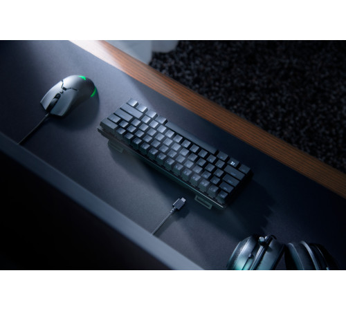 Ігрова клавіатура Razer Huntsman Mini Mercury Edition Purple Switch US Layout (RZ03-03390300-R3M1)