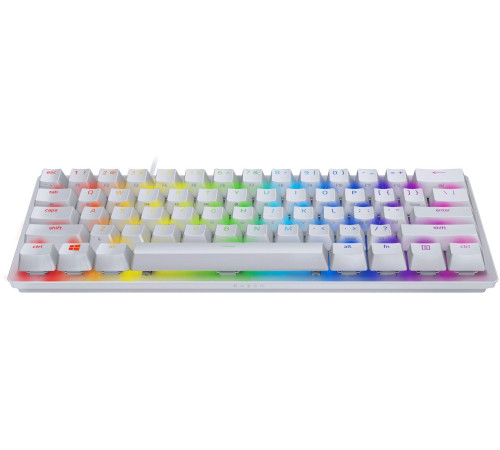 Ігрова клавіатура Razer Huntsman Mini Mercury Edition Purple Switch US Layout (RZ03-03390300-R3M1)