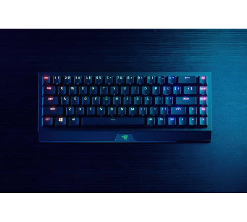 Ігрова клавіатура Razer BlackWidow V3 Mini HyperSpeed Yellow Switch WL/BT/USB RU RGB, Black (RZ03-03890700-R3R1)