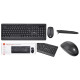 Беспроводной комплект мышь+клавиатура 2E MF410 Black (2E-MK410MWB)