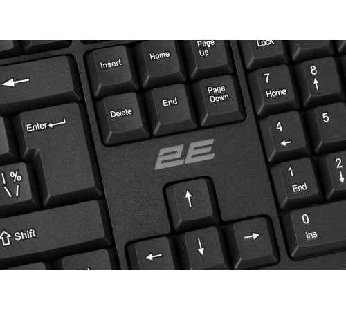 Комплект 2E MK401 USB Black (2E-MK401UB)