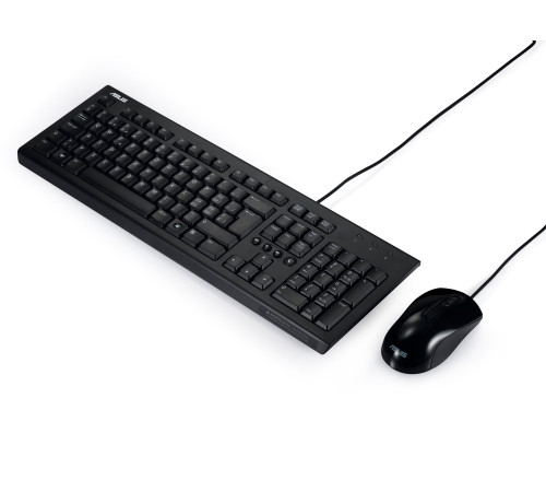 Комплект ASUS U2000 Keyboard+Mouse Black (90-XB1000KM000N0)
