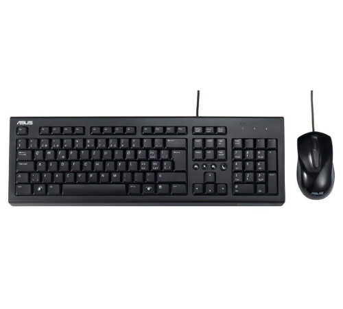Комплект ASUS U2000 Keyboard+Mouse Black (90-XB1000KM000N0)
