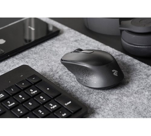 Беспроводной комплект мышь+клавиатура 2Е MK420 WL Black (2E-MK420WB)