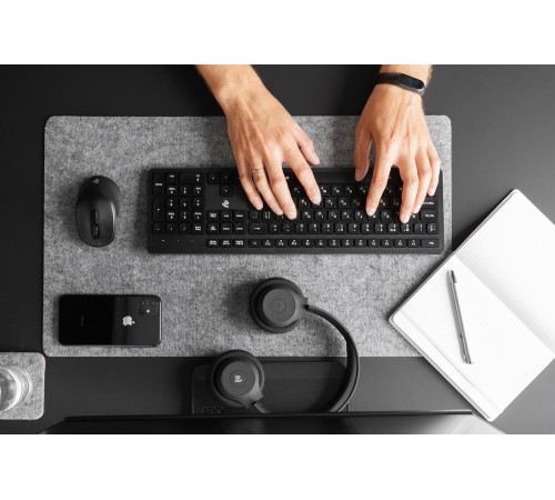 Беспроводной комплект мышь+клавиатура 2Е MK420 WL Black (2E-MK420WB)