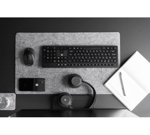 Беспроводной комплект мышь+клавиатура 2Е MK420 WL Black (2E-MK420WB)