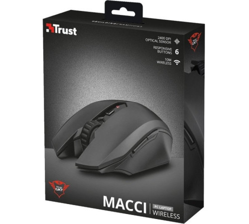 Ігрова миша Trust GXT115 MACCI WL BLACK (22417_TRUST)