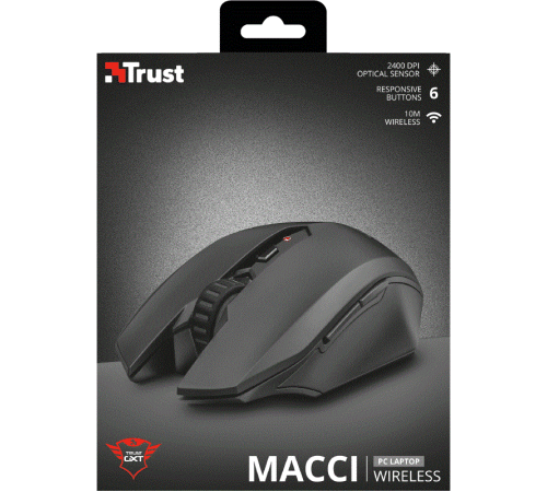 Ігрова миша Trust GXT115 MACCI WL BLACK (22417_TRUST)