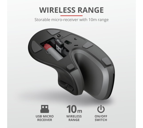 Миша Trust VERRO ERGONOMIC WL (23507_TRUST)