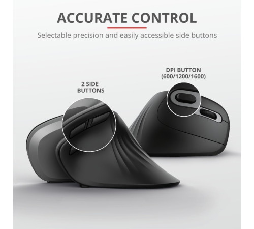 Миша Trust VERRO ERGONOMIC WL (23507_TRUST)