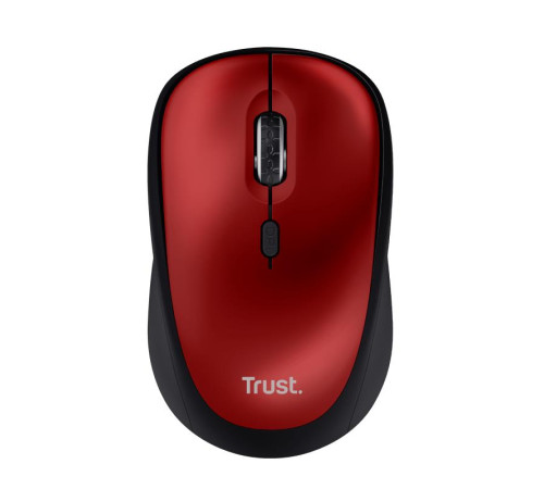Миша Trust Yvi+ Silent WL ECO RED (24550_TRUST)