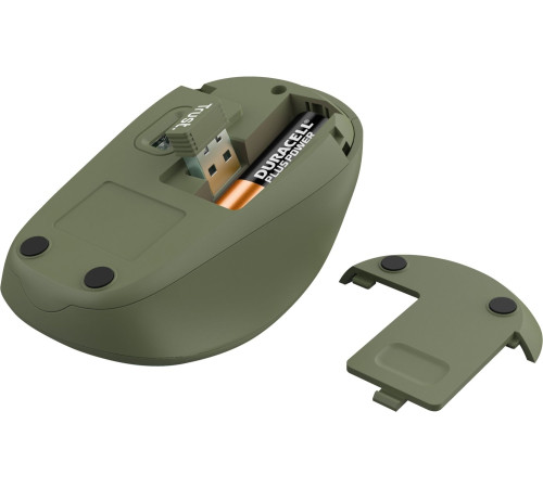 Миша Trust Yvi+ Silent WL ECO Green (24552_TRUST_