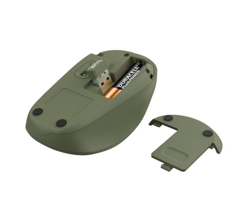 Миша Trust Yvi+ Silent WL ECO Green (24552_TRUST_