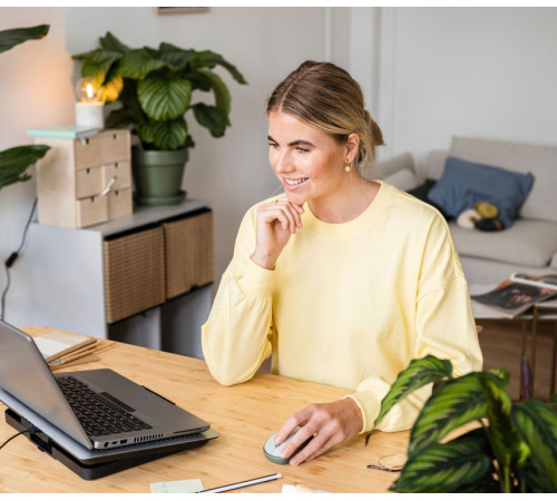 Миша Trust Yvi+ Silent WL ECO Green (24552_TRUST_