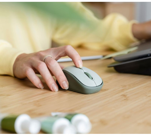 Миша Trust Yvi+ Silent WL ECO Green (24552_TRUST_