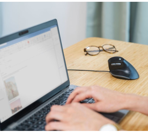 Миша Trust Bayo Vertical ergonomic ECO BLACK (24635_TRUST)