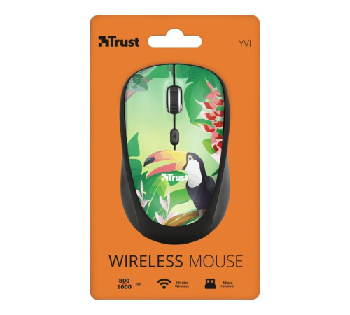 Миша TRUST YVI WIRELESS MOUSE TOUCAN (23389_TRUST)