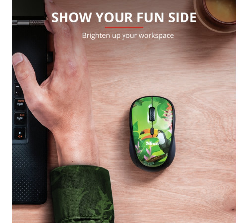 Миша TRUST YVI WIRELESS MOUSE TOUCAN (23389_TRUST)