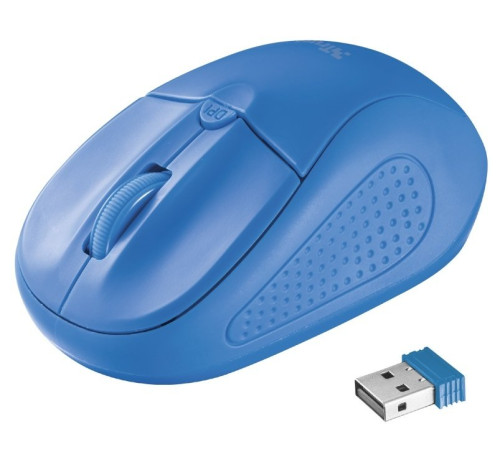 Миша Trust PRIMO WL BLUE (20786)