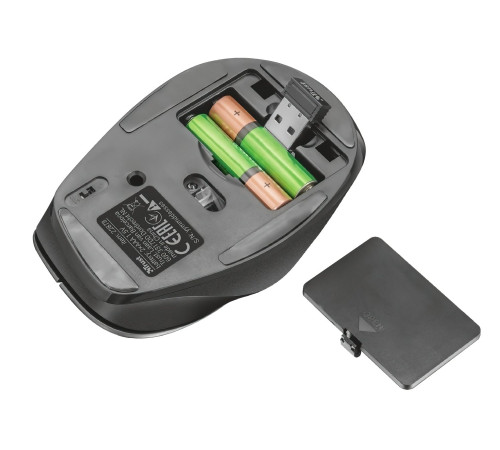 Миша Trust RAVAN WL BLACK (22878)