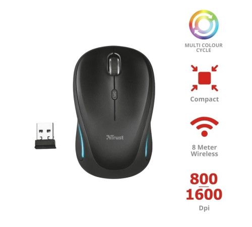 Миша Trust YVI FX WL BLACK (22333_TRUST)