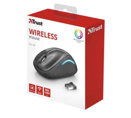 Миша Trust YVI FX WL BLACK (22333_TRUST)