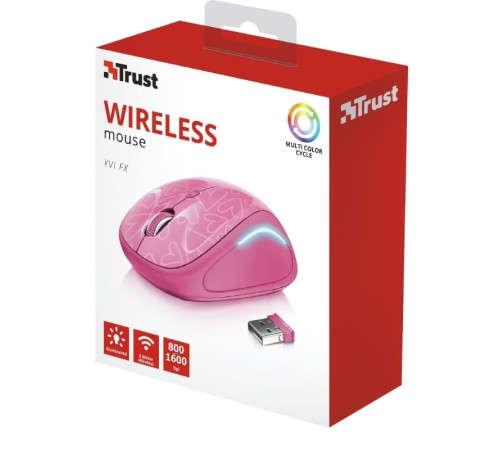 Миша Trust YVI FX WL PINK (22336_TRUST)