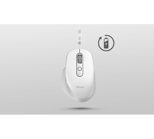 Мышь Trust Ozaa Rechargeable WL White (24035_TRUST)