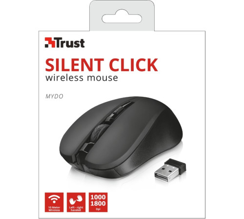 Миша Trust MYDO SILENT WL BLACK