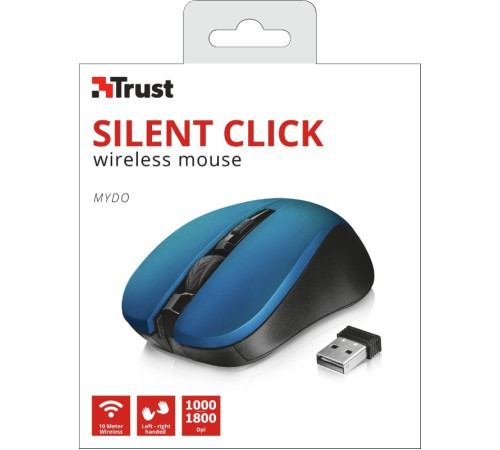 Миша TRUST MYDO SILENT WL BLUE (21870_TRUST)