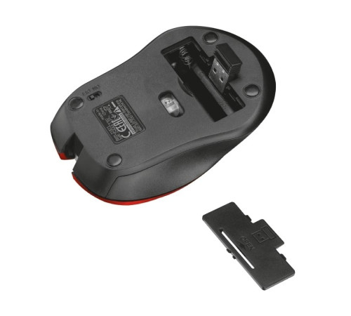 Миша Trust MYDO SILENT WL RED (21871_TRUST)