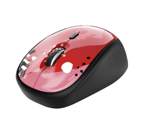 Миша Trust Yvi WL Red Brush (24440)