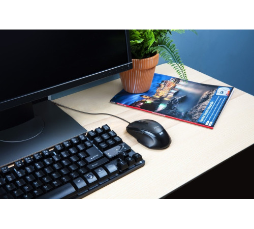 Миша Trust Voca Black (23650_TRUST)