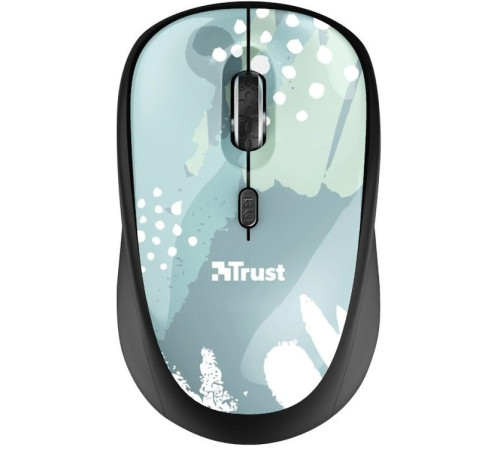 Миша Trust YVI WL BLUE BRUSH (24442)