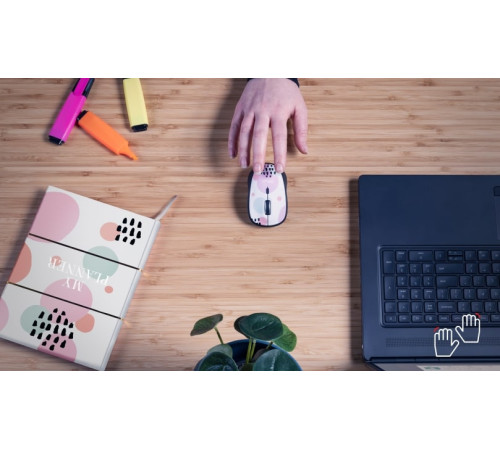 Миша Trust YVI WL PINK CIRCLES (24441)