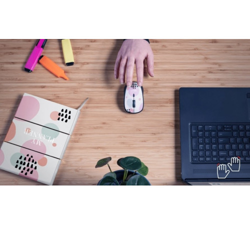 Миша Trust YVI WL PINK CIRCLES (24441)