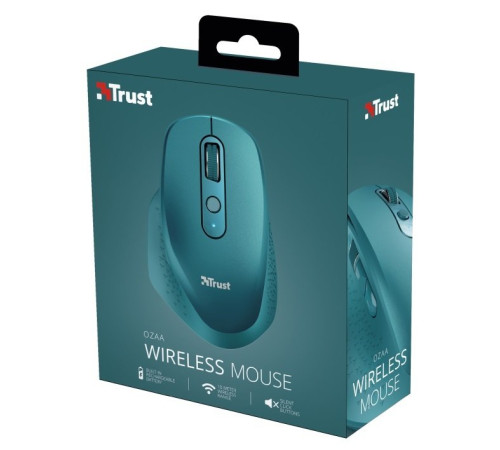 Миша Trust Ozaa Rechargeable WL Blue (24034)