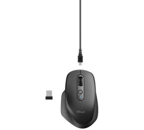 Миша Trust Ozaa Rechargeable WL Black (23812_TRUST)