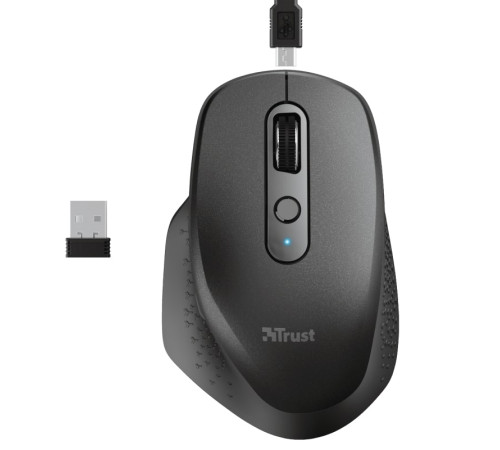 Миша Trust Ozaa Rechargeable WL Black (23812_TRUST)