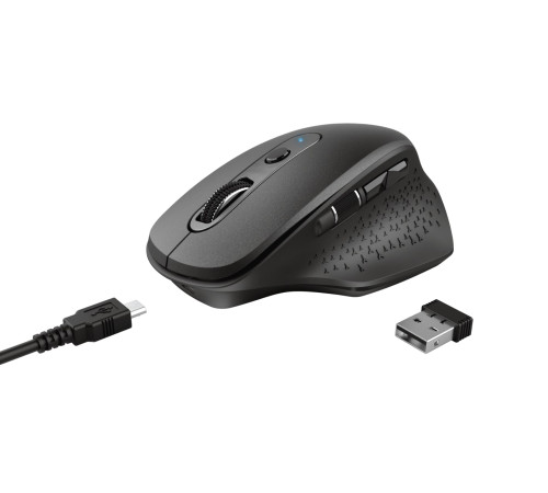 Миша Trust Ozaa Rechargeable WL Black (23812_TRUST)