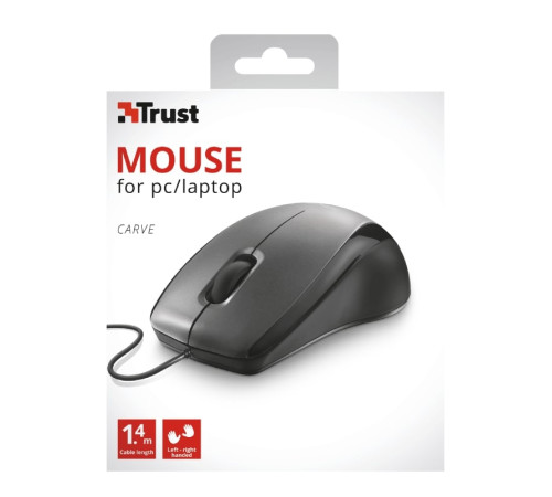 Миша Trust Carve USB Black (23733_TRUST)