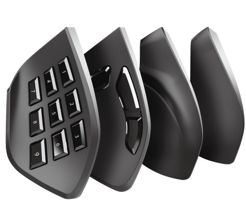 Игровая мышь Trust GXT 970 Morfix Customisable Blue (23764_TRUST)