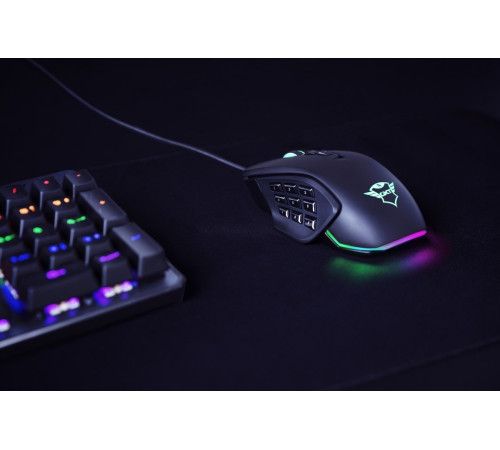 Игровая мышь Trust GXT 970 Morfix Customisable Blue (23764_TRUST)