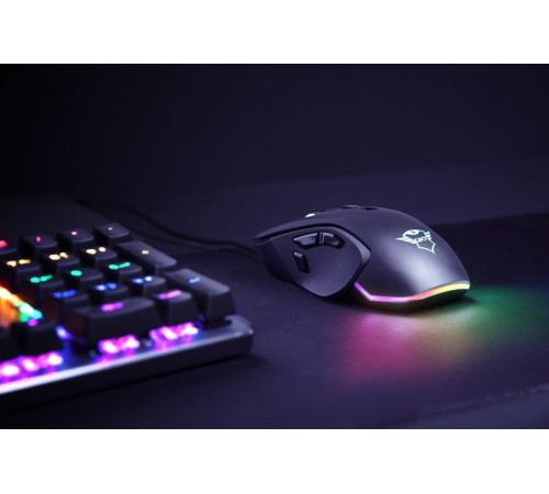 Игровая мышь Trust GXT 970 Morfix Customisable Blue (23764_TRUST)