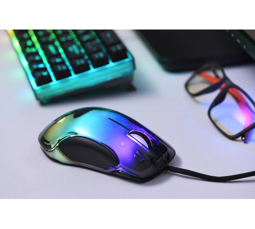 Ігрова миша 2E Gaming MG345 RGB USB Transparent (2E-MG345TR)
