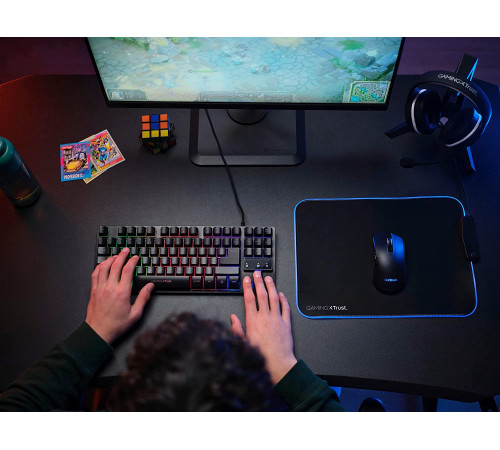 Игровая мышь Trust GXT 923 YBAR Wireless Black (24888_TRUST)