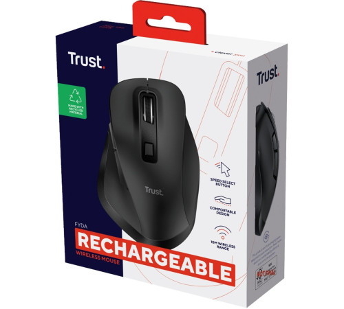 Миша Trust Fyda Rechargeable WL ECO Black (24727_TRUST)