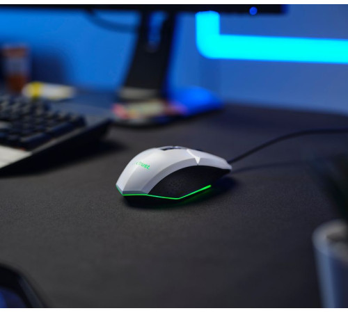Игровая мышь Trust GXT 109 FELOX RGB White (25066_TRUST)