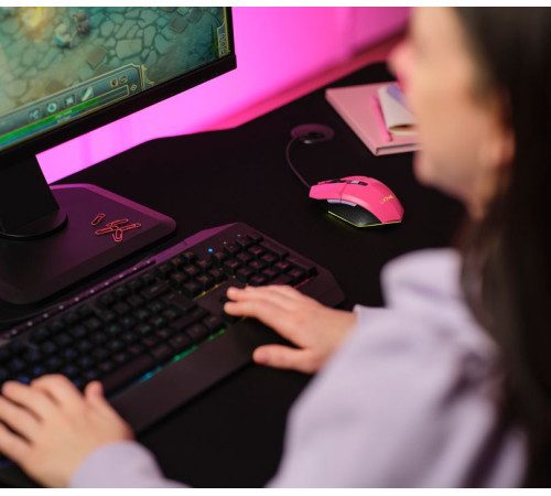 Игровая мышь Trust GXT 109 FELOX RGB Pink (25068_TRUST)
